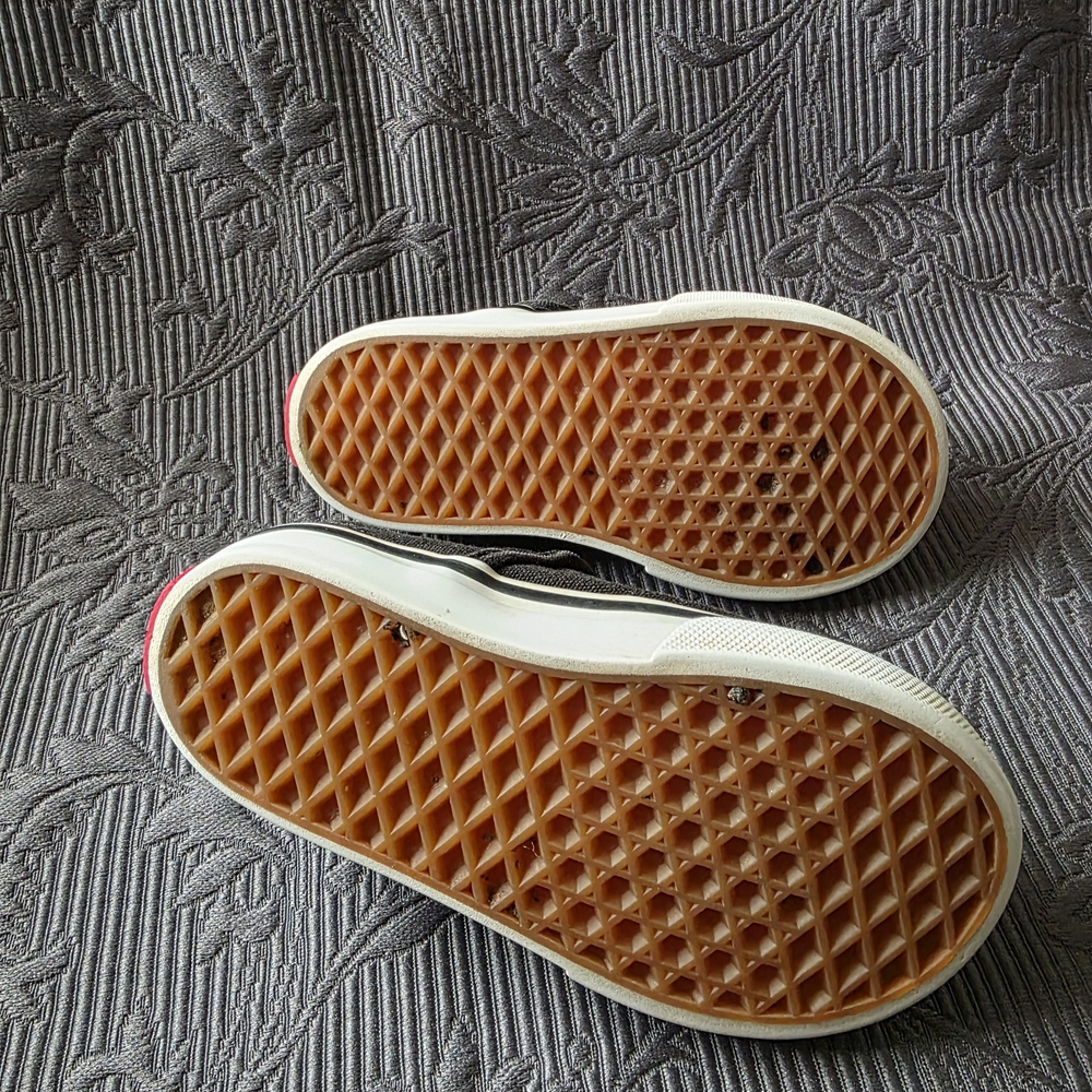 Vans Kids Black Mary Jane Sneakers - Picture 4 of 5